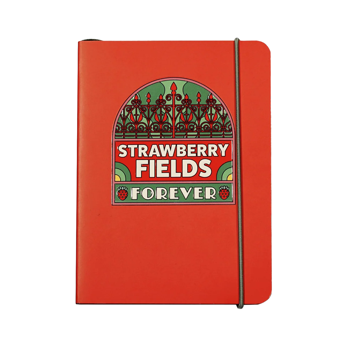 Strawberry Fields Softcover Notebook Front