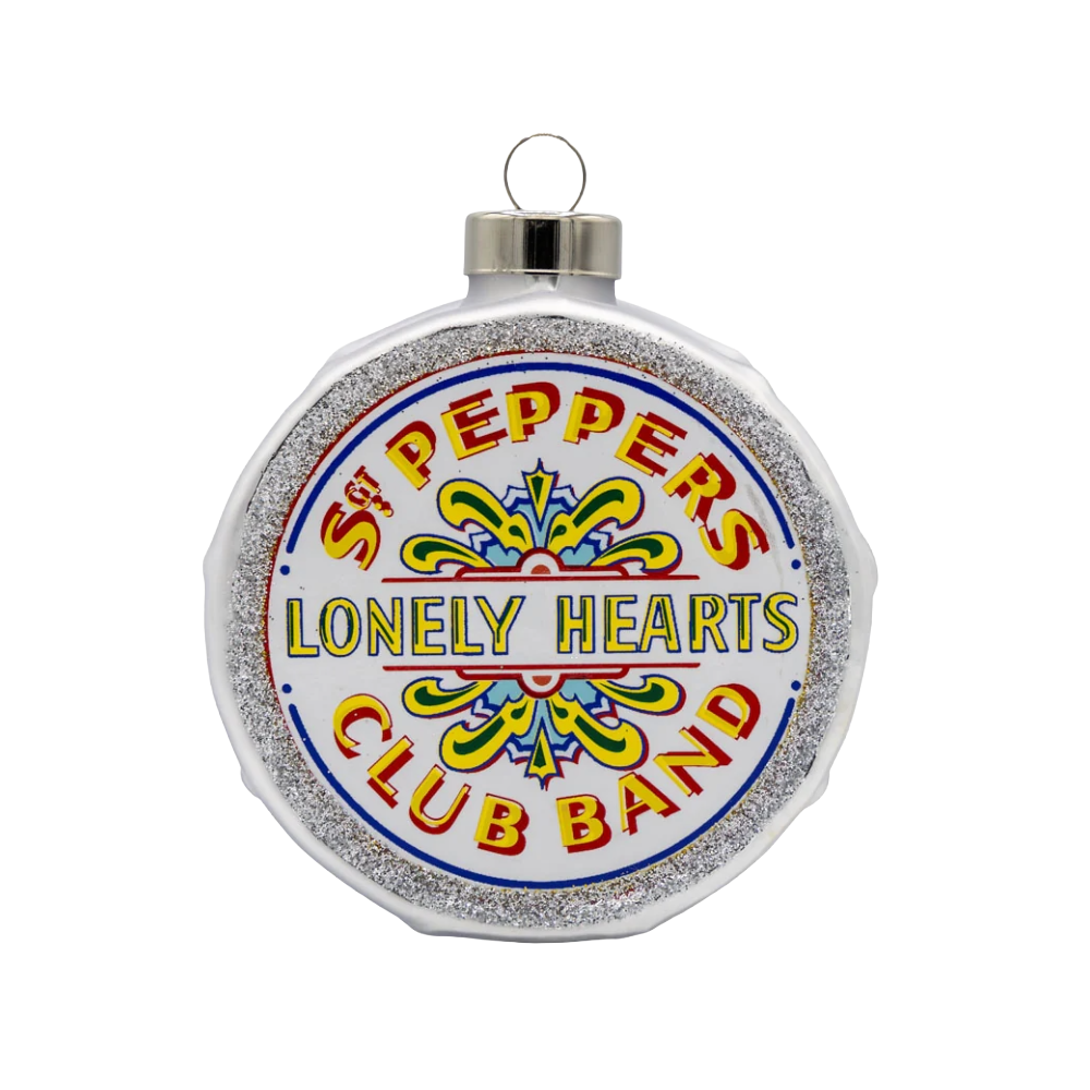 The Beatles x Kat + Annie Sgt. Pepper's Drum Ornament