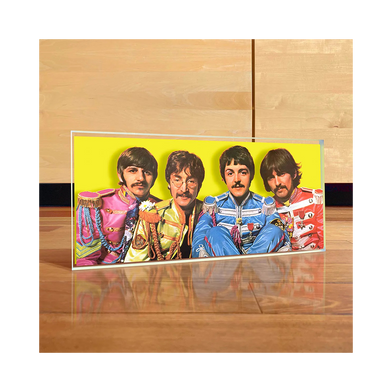 The Beatles x Artovision Sgt. Pepper Band Desktop Art