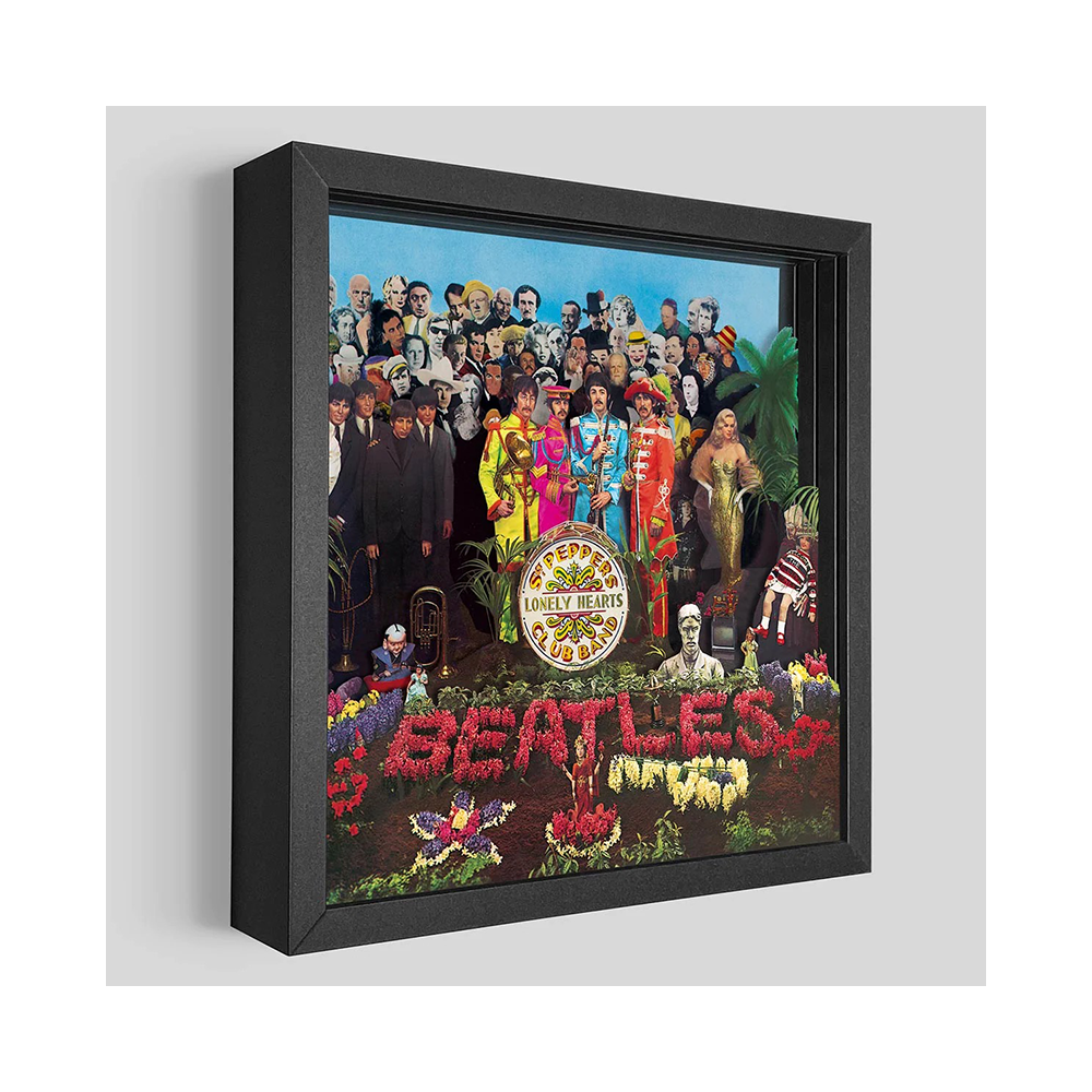 The Beatles x Artovision Sgt. Pepper Shadowbox Art