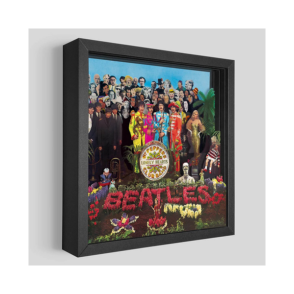 The Beatles x Artovision Sgt. Pepper Shadowbox Art – The Beatles ...