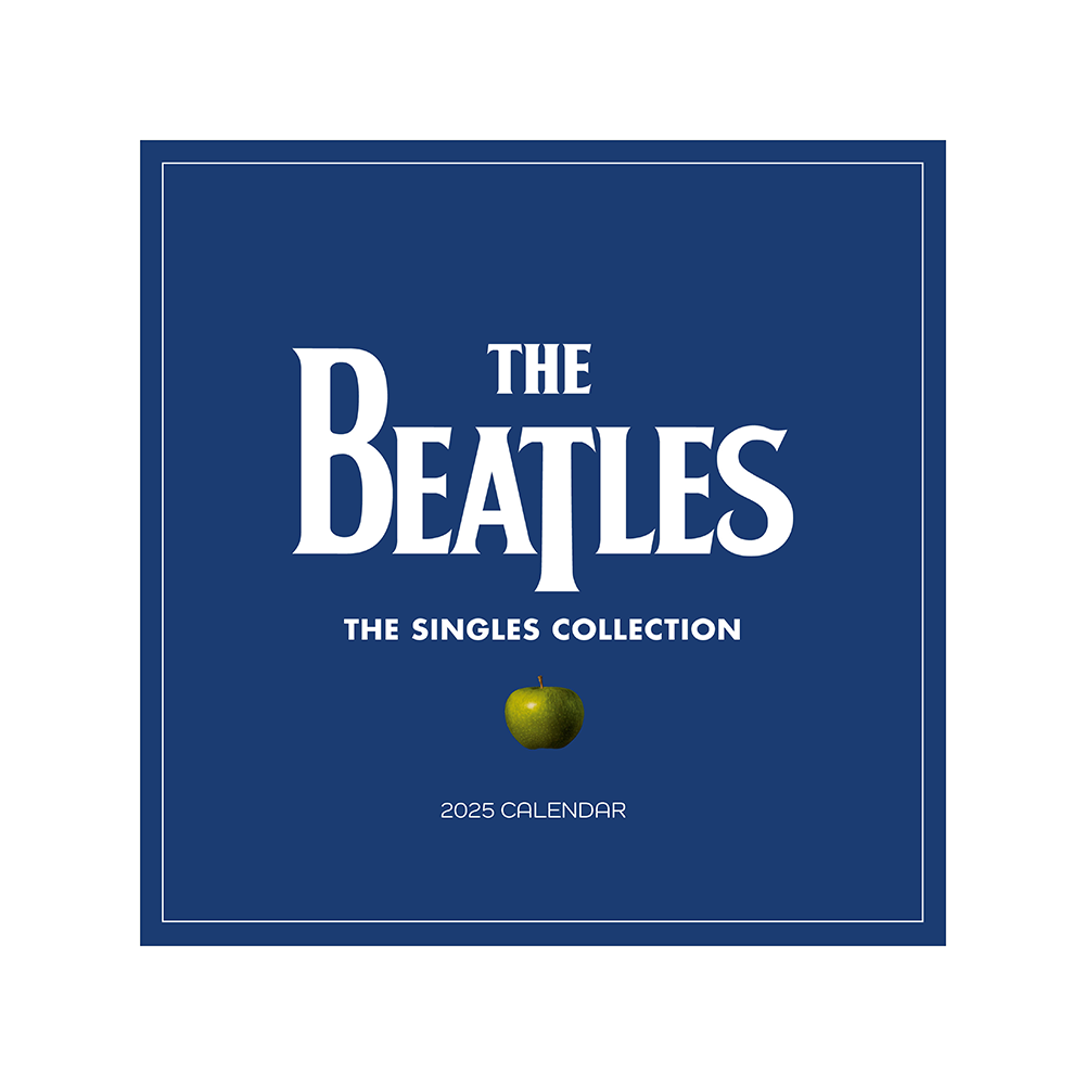 The Beatles: Singles 2025 Wall Calendar Front