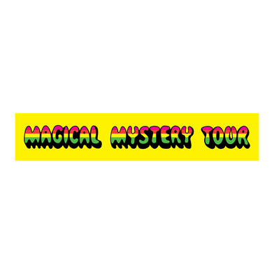 Magical Mystery Tour Die Cut Sticker