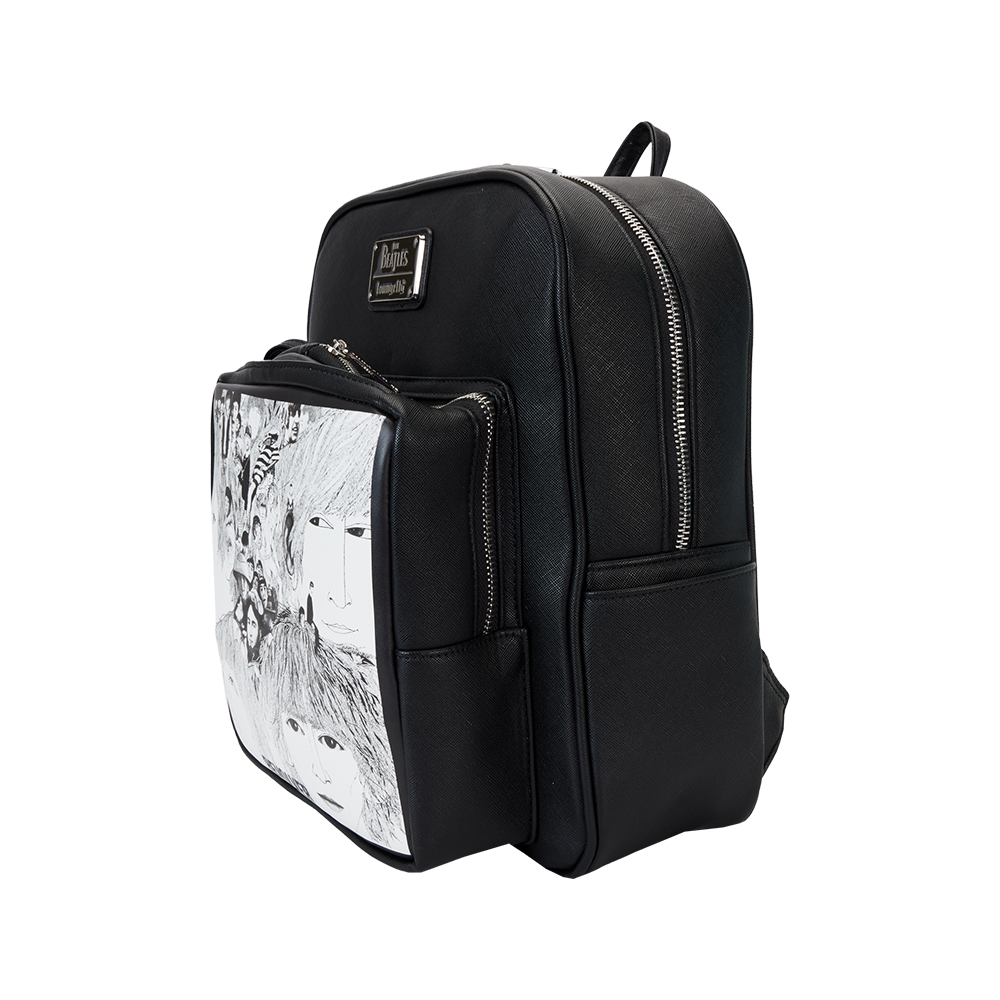 beatles mini backpack The Beatles x Loungefly Revolver Album with Record Pouch Mini Backpack
