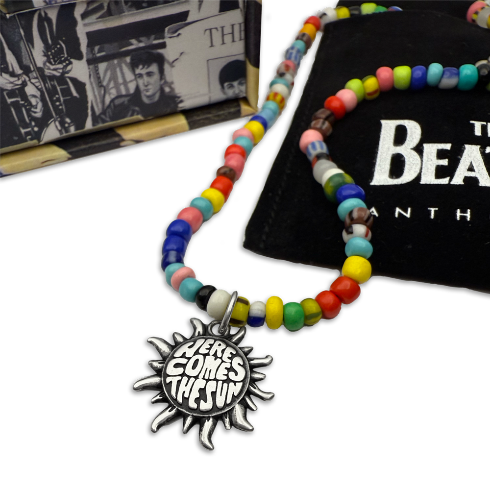 Here Comes The Sun Beaded Necklace