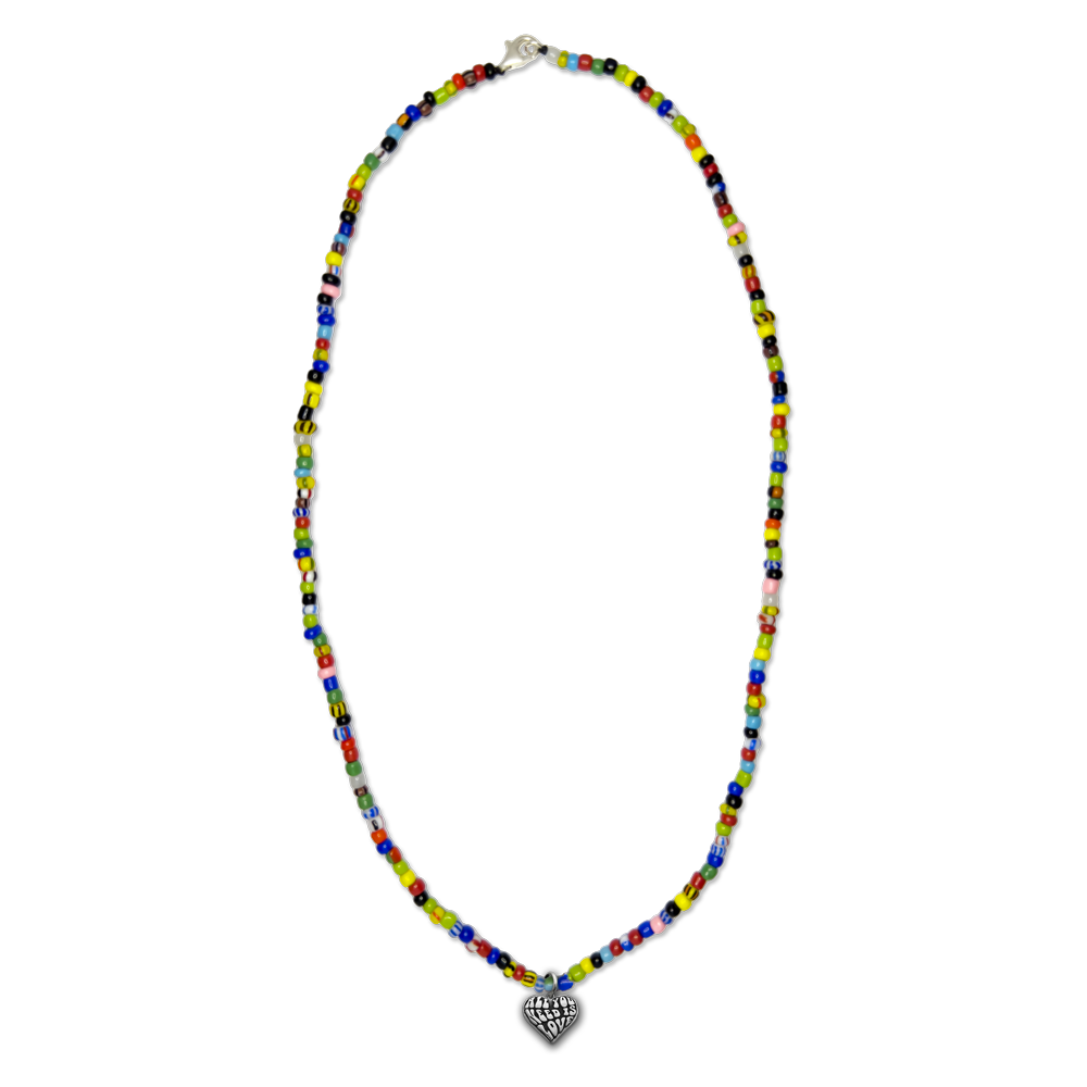 All You Need is Love Beaded Necklace