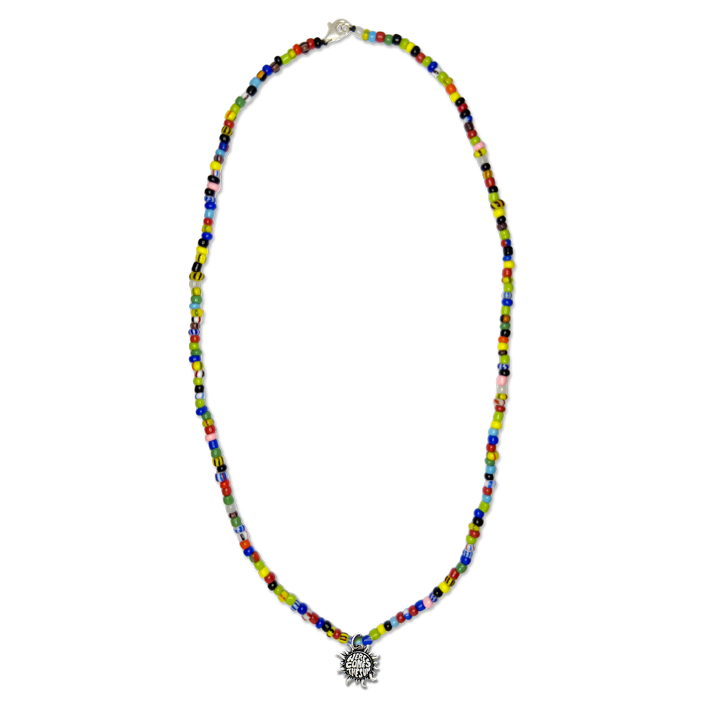 Here Comes The Sun Beaded Necklace