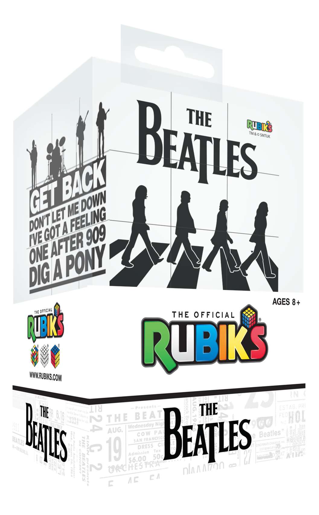 The Beatles x Rubik's: Apple Edition 3" x 3" Cube 4