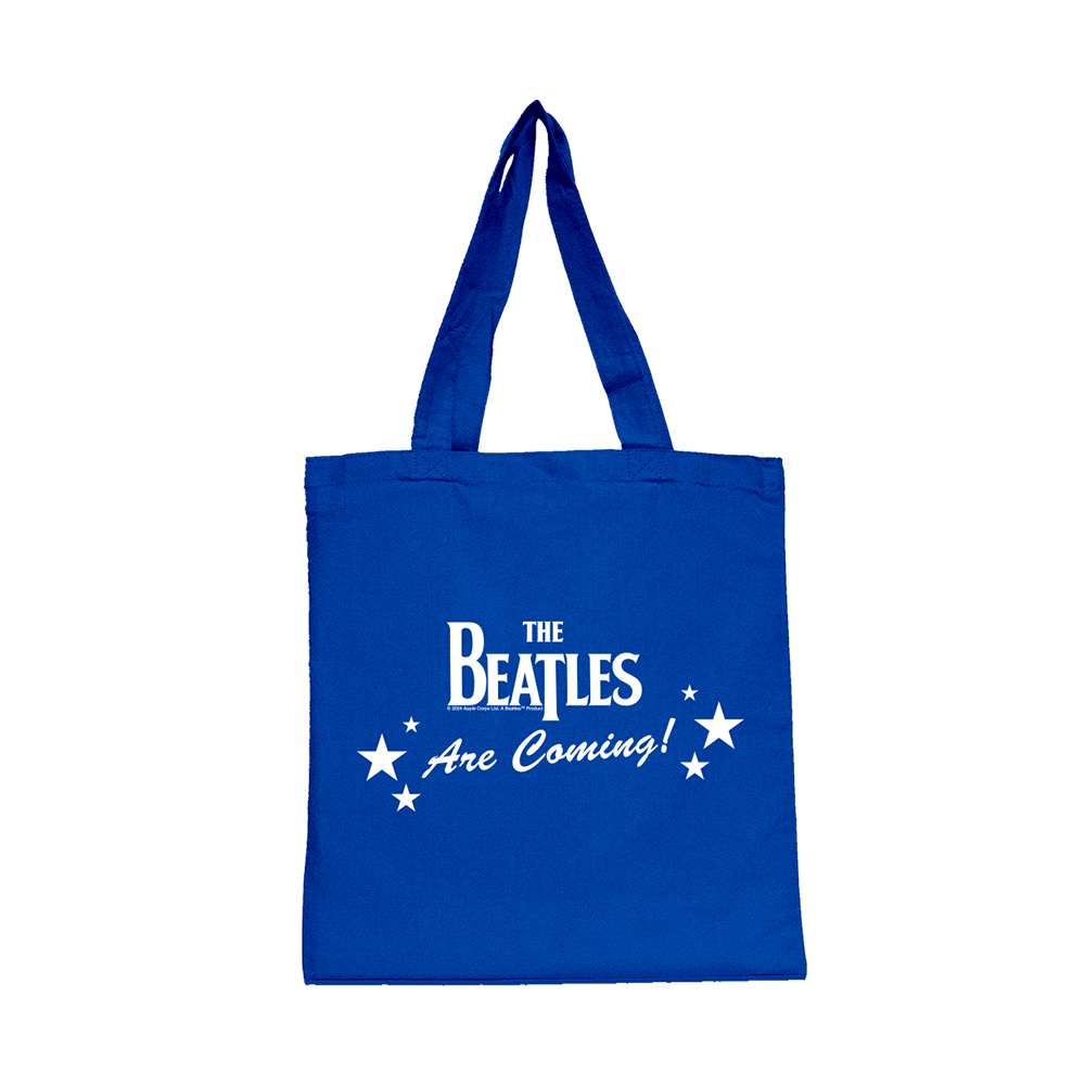 The Beatles Are Coming Tote Bag