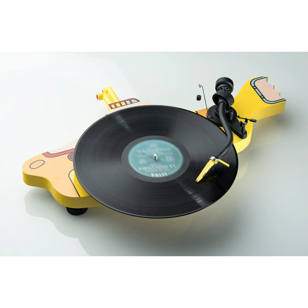 Yellow Submarine Pro-Ject Turntable w/ Vinyl