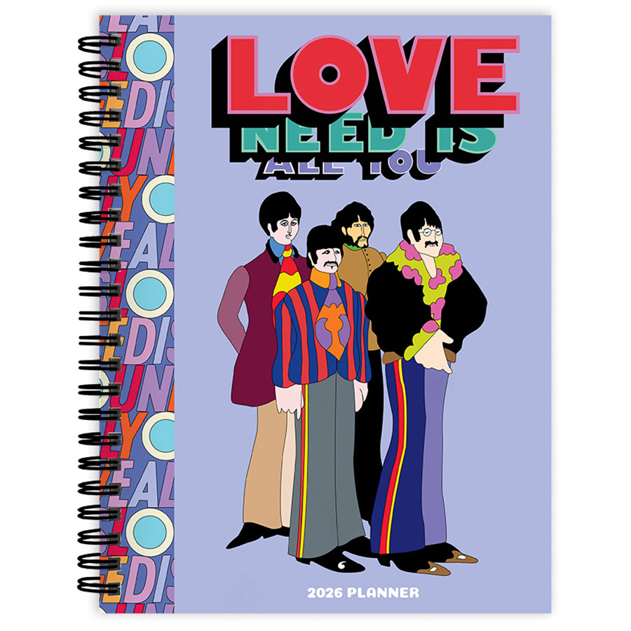 2026 All You Need is Love Medium Weekly Monthly Planner-2