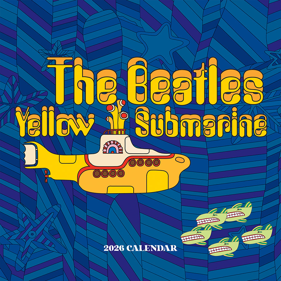 2026 The Beatles: Yellow Submarine Wall Calendar-5