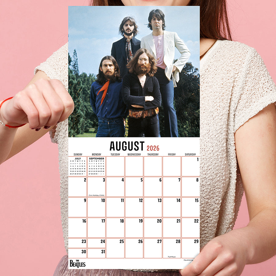 2026 The Beatles Mini Calendar-3