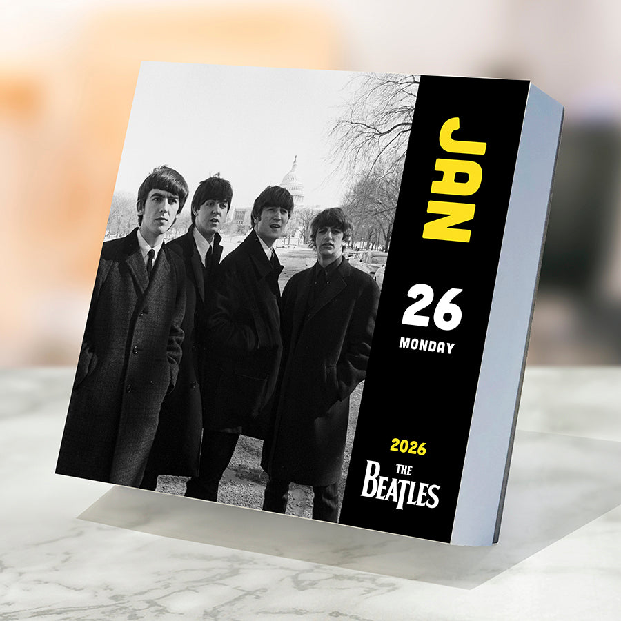 2026 The Beatles Daily Desktop Calendar-1