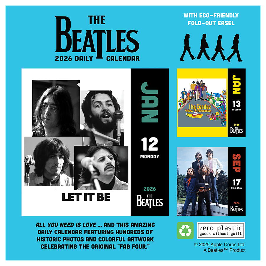 2026 The Beatles Daily Desktop Calendar-4