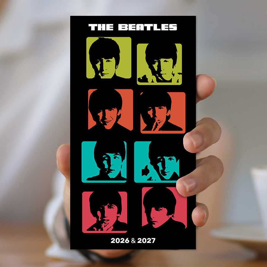 2026-2027 Beatles Small Monthly Pocket Planner - The Beatles