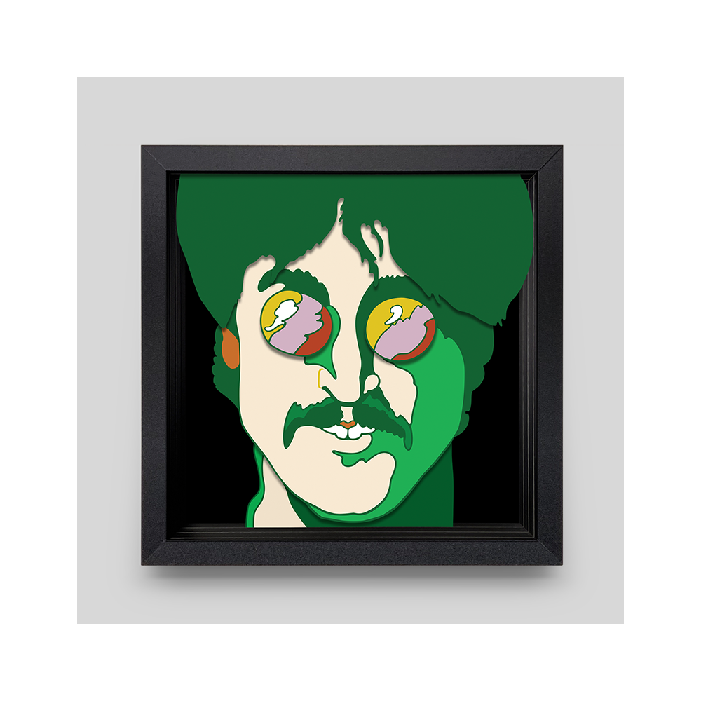 Yellow Submarine Four Shadowbox Portrait Set - John