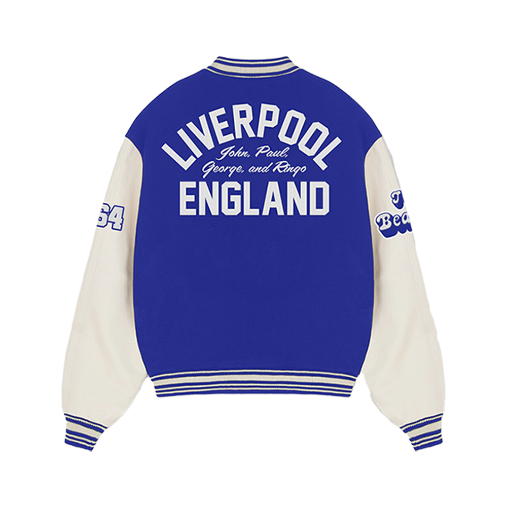 The Beatles Liverpool Varsity Jacket The Beatles Official Store