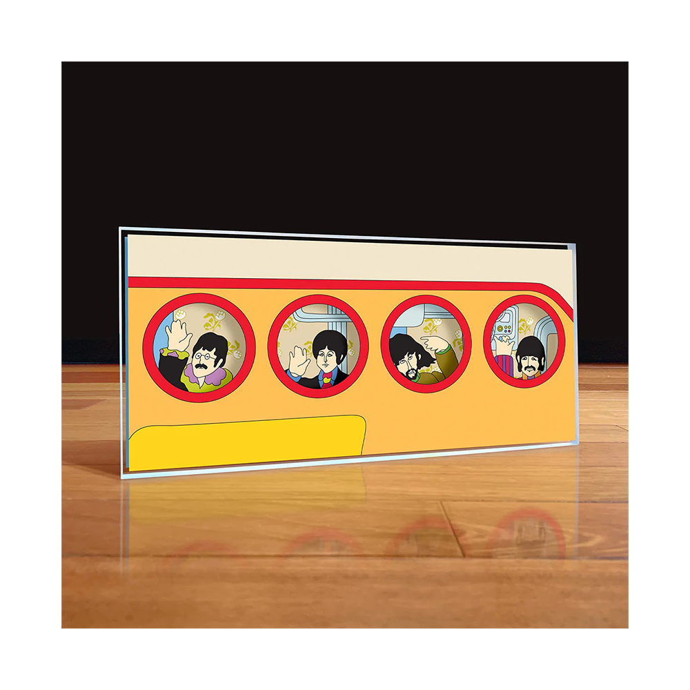 The Beatles x Artovision Yellow Submarine Band Desktop Art