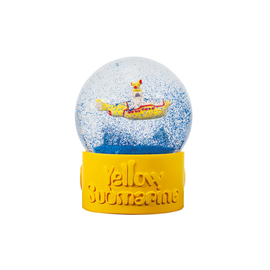 The Beatles x Half Moon Bay Yellow Submarine Snow Globe Front