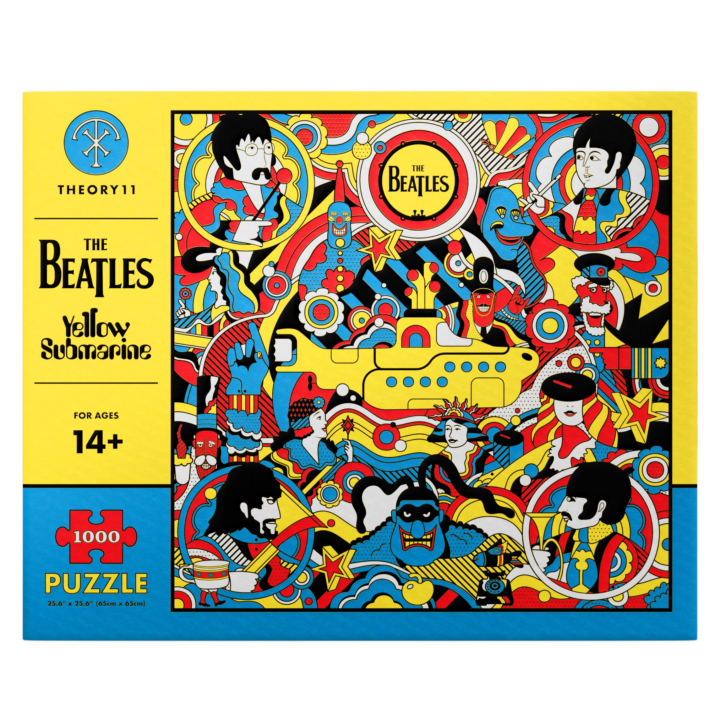 D'Addario Beatles Yellow Submarine Record Mat, Primrose D'Addario Beatles Yellow Submarine Record Mat, Primrose