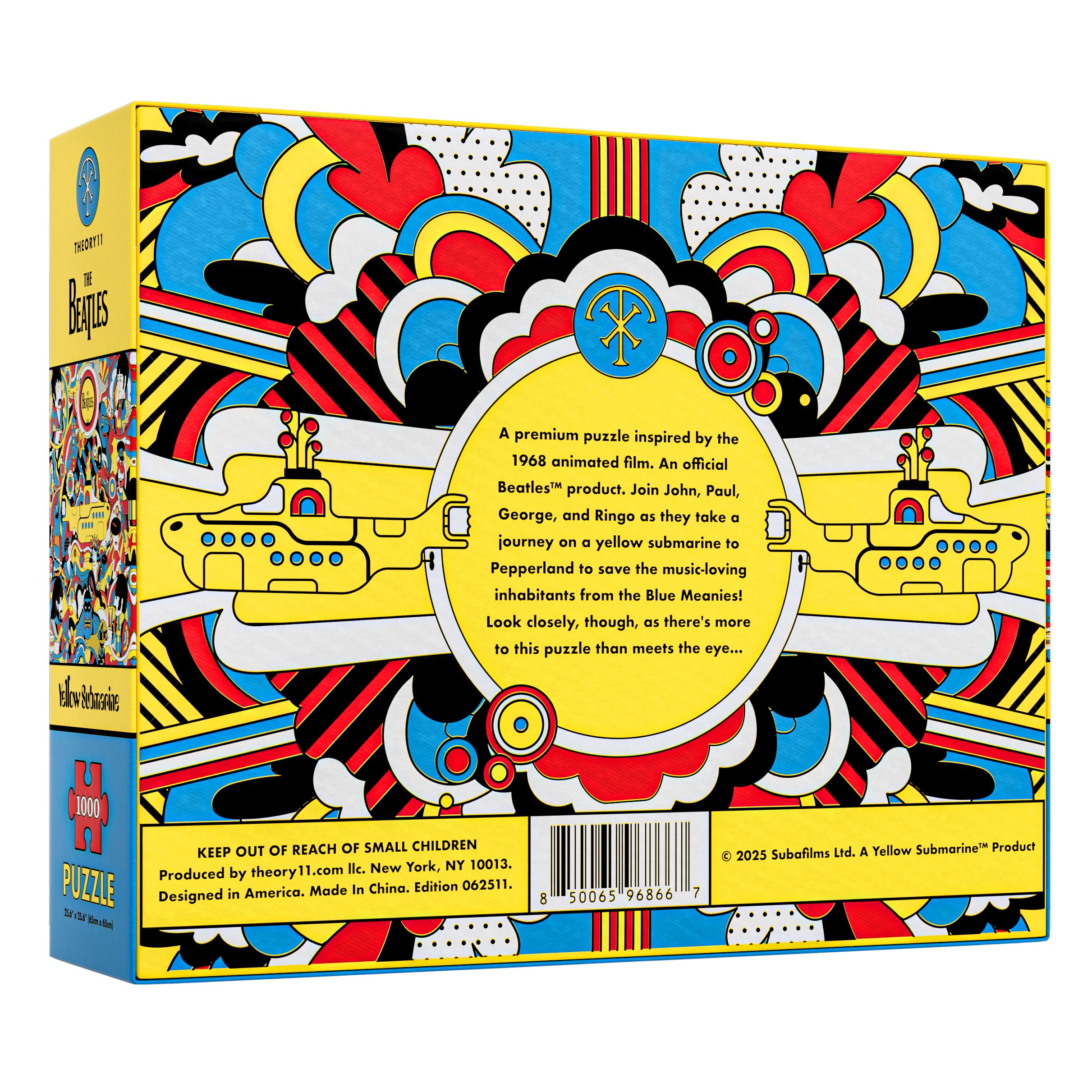 The Beatles x Theory 11 - Yellow Submarine Jigsaw Puzzle 3