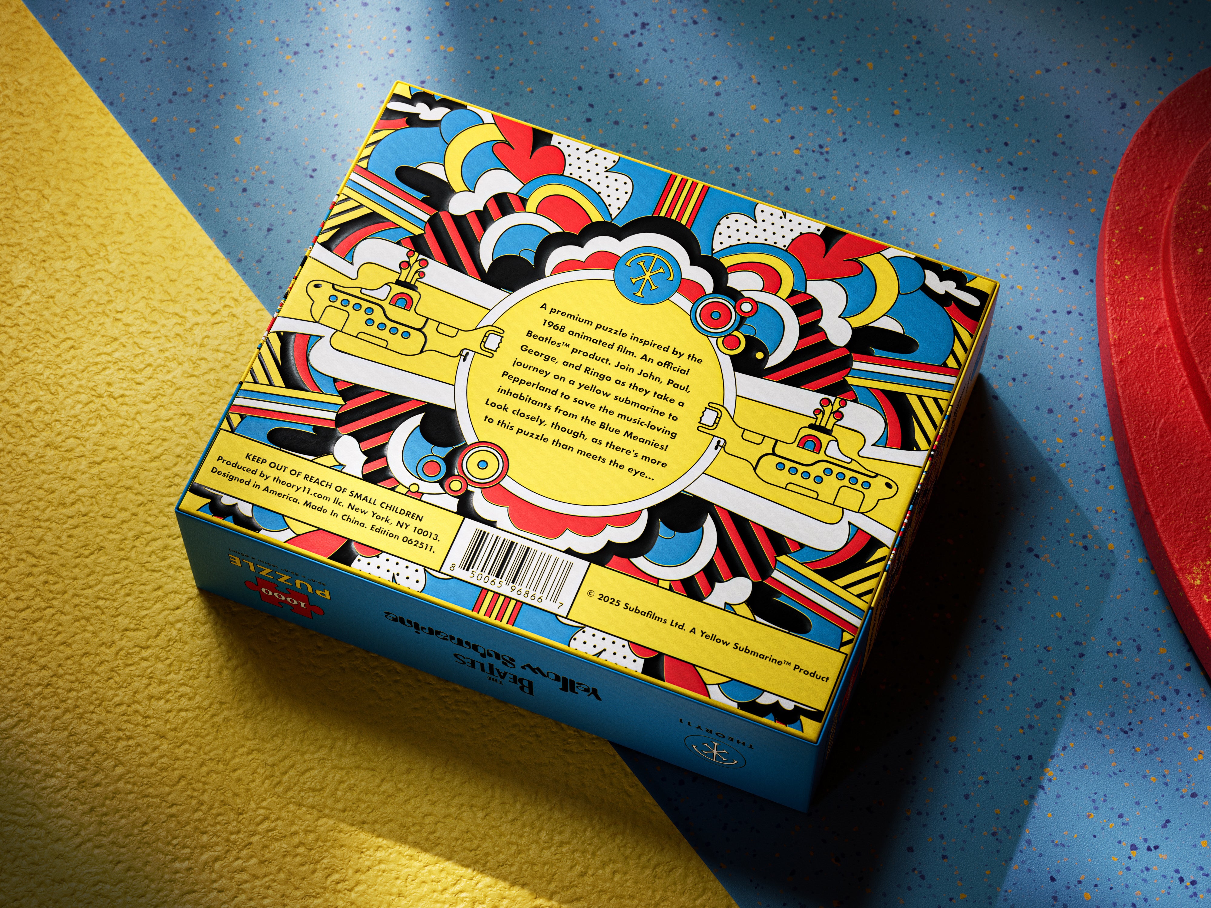 The Beatles x Theory 11 - Yellow Submarine Jigsaw Puzzle 5