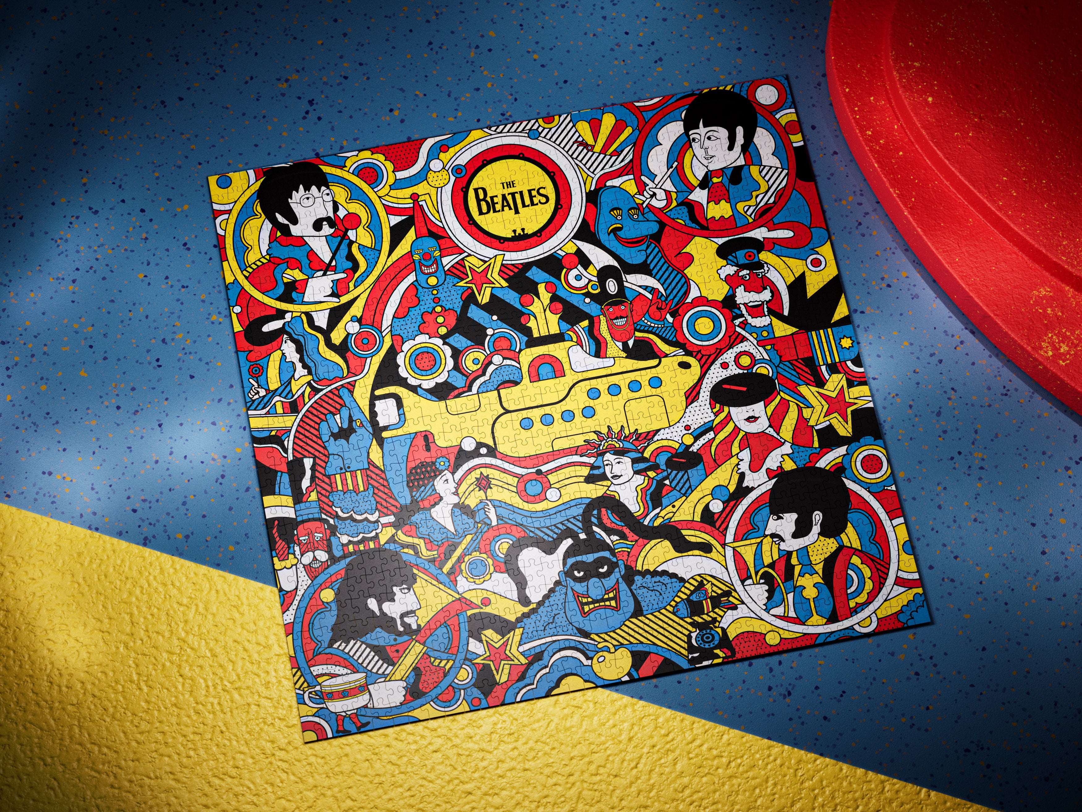 The Beatles x Theory 11 - Yellow Submarine Jigsaw Puzzle - The