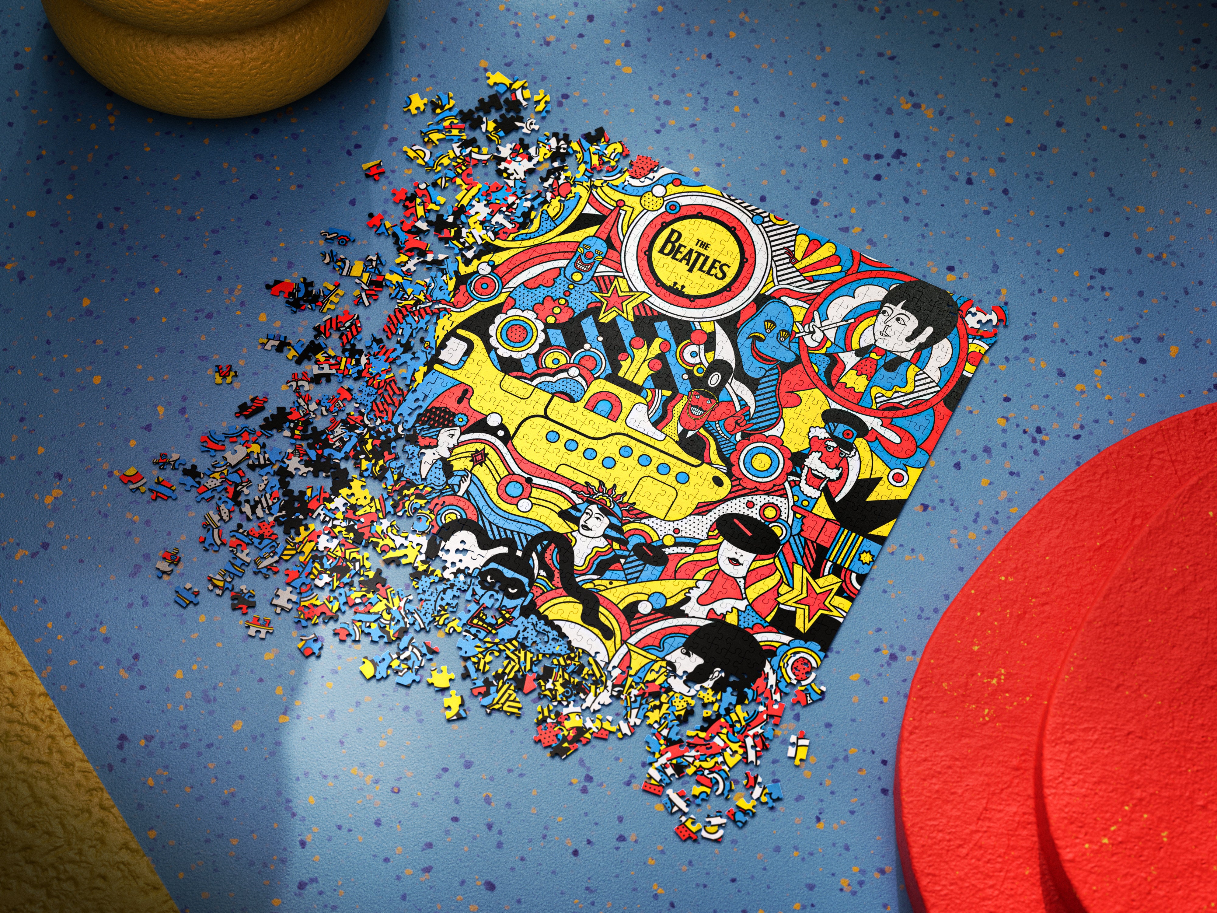 The Beatles x Theory 11 - Yellow Submarine Jigsaw Puzzle - The