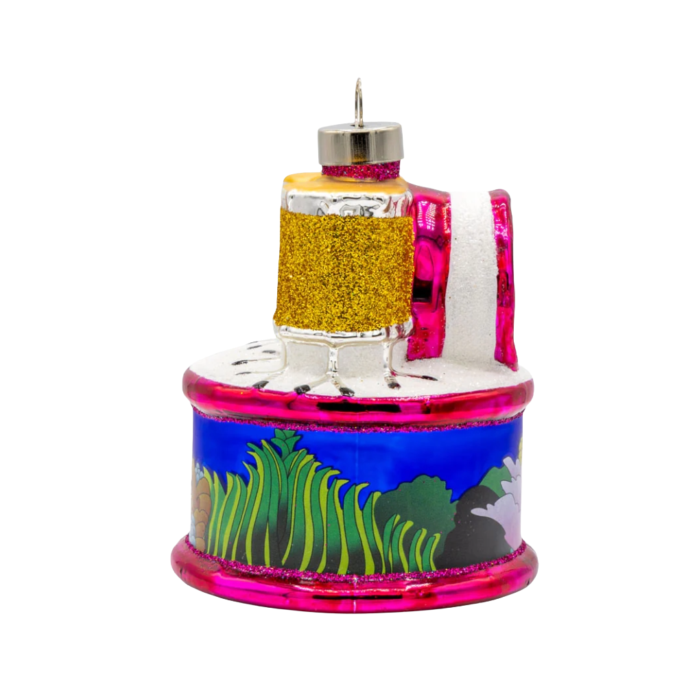 The Beatles x Kat + Annie Yellow Submarine Drumset Ornament