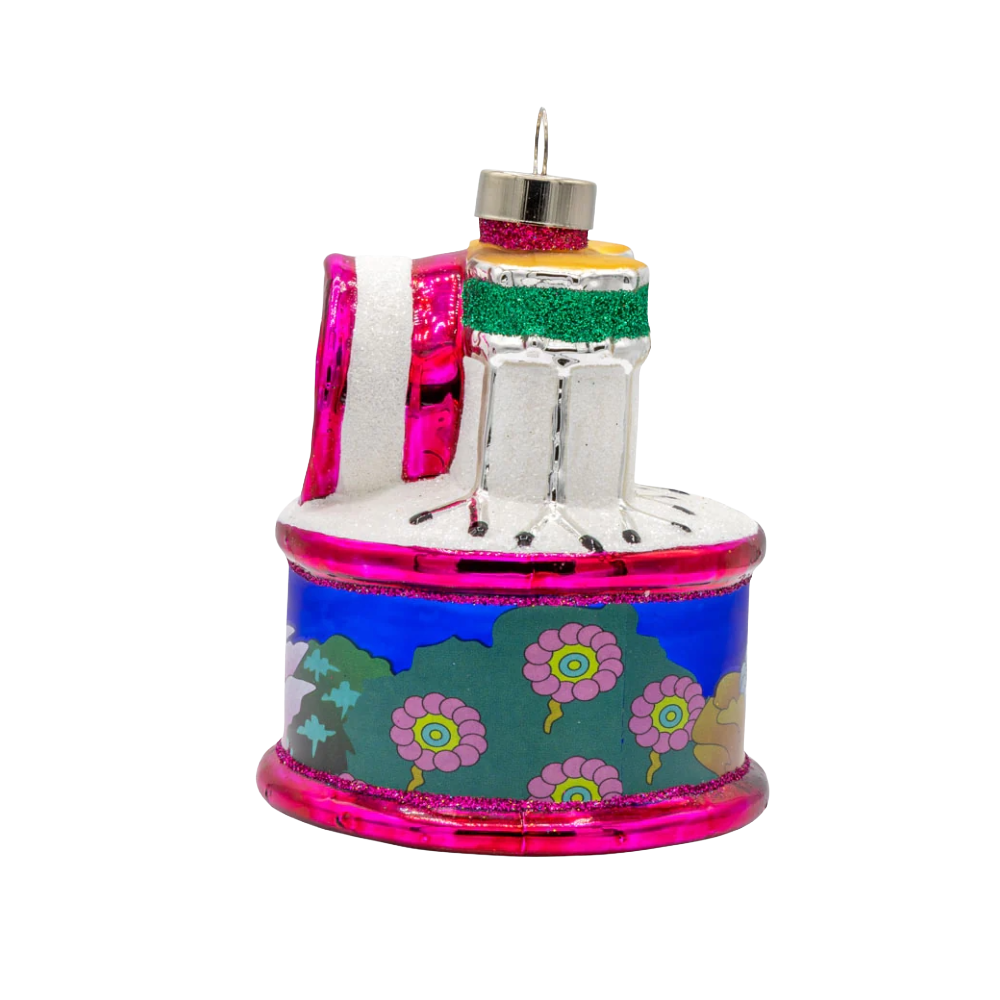 The Beatles x Kat + Annie Yellow Submarine Drumset Ornament