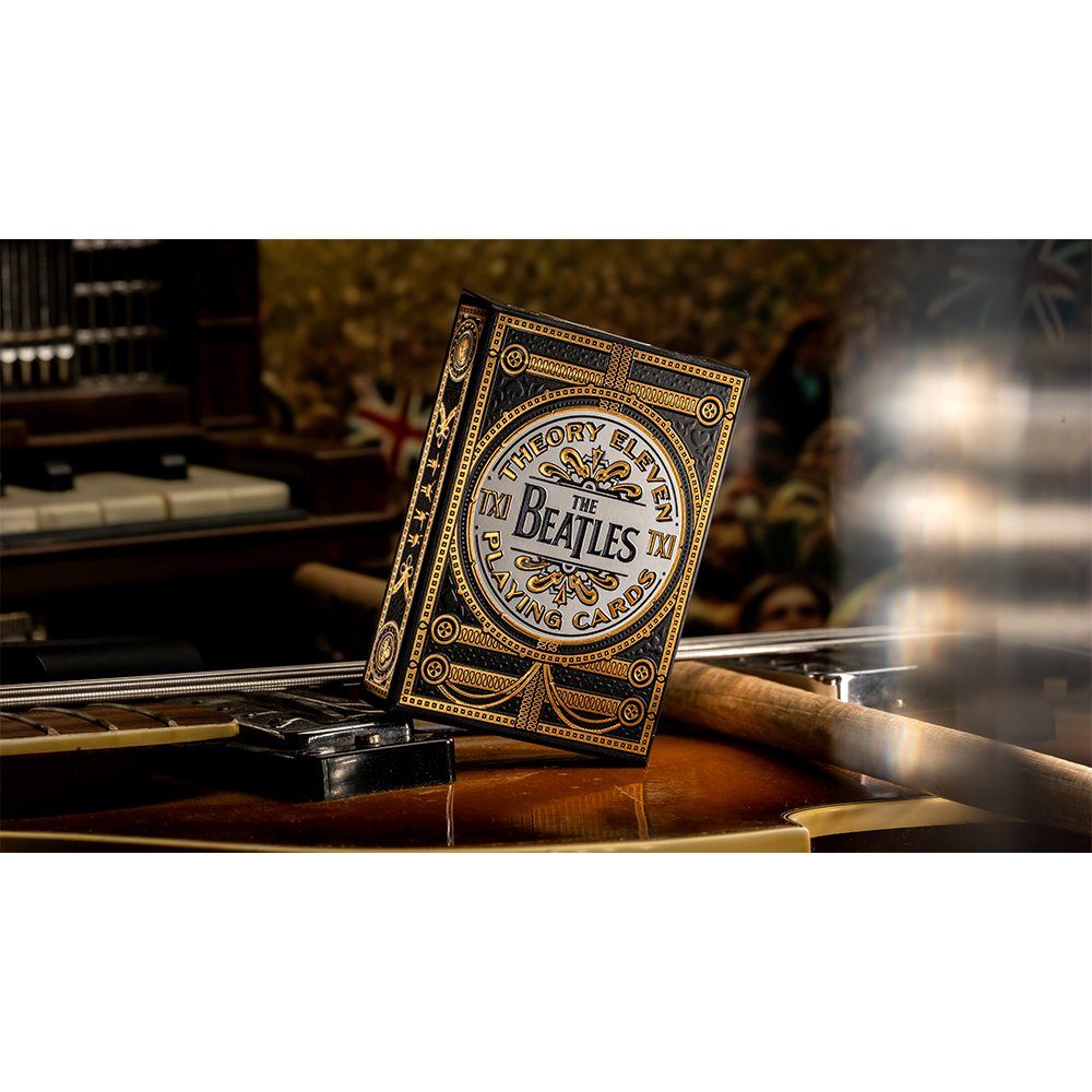 The Beatles x Theory 11 Playing Cards - Black Edition - The Beatles Official Store The Beatles x Theory 11 Playing Cards - Black Edition - The Beatles Official Store