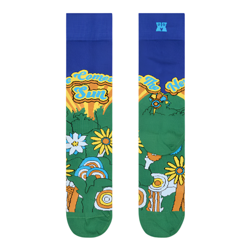The Beatles x Happy Socks Here Comes The Sun Socks Back