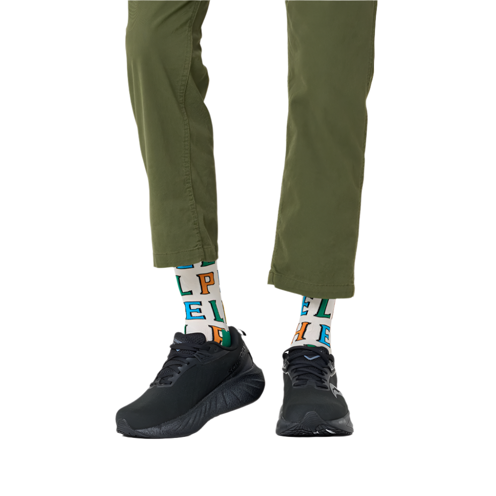 The Beatles x Happy Socks Help! Socks On Model
