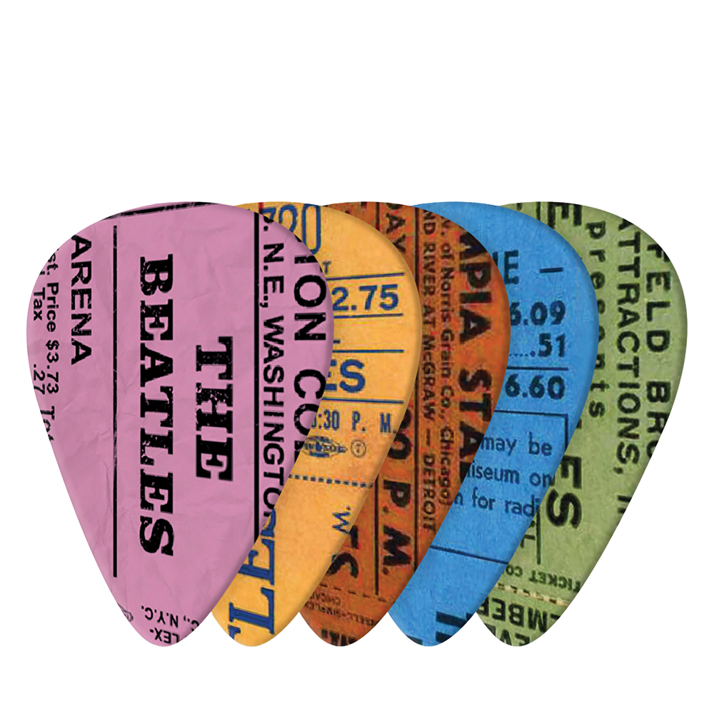 The Beatles 1964 US Tour - Ticket Stubs Guitar Picks (10pk) - Image 1 