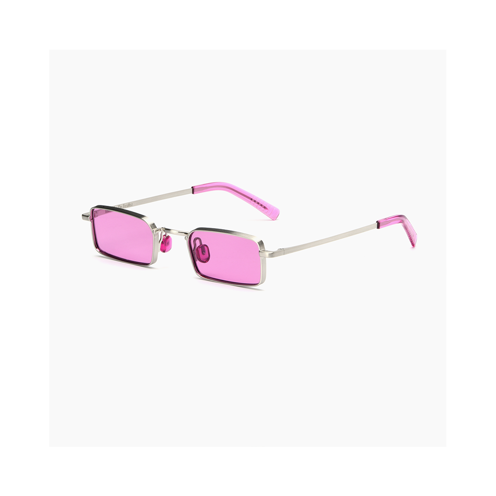 The Beatles x AKILA Eyewear - B Side Sunglasses - Pink Img. 5