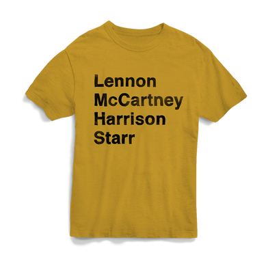 Lennon, McCartney, Harrison, Starr T-Shirt