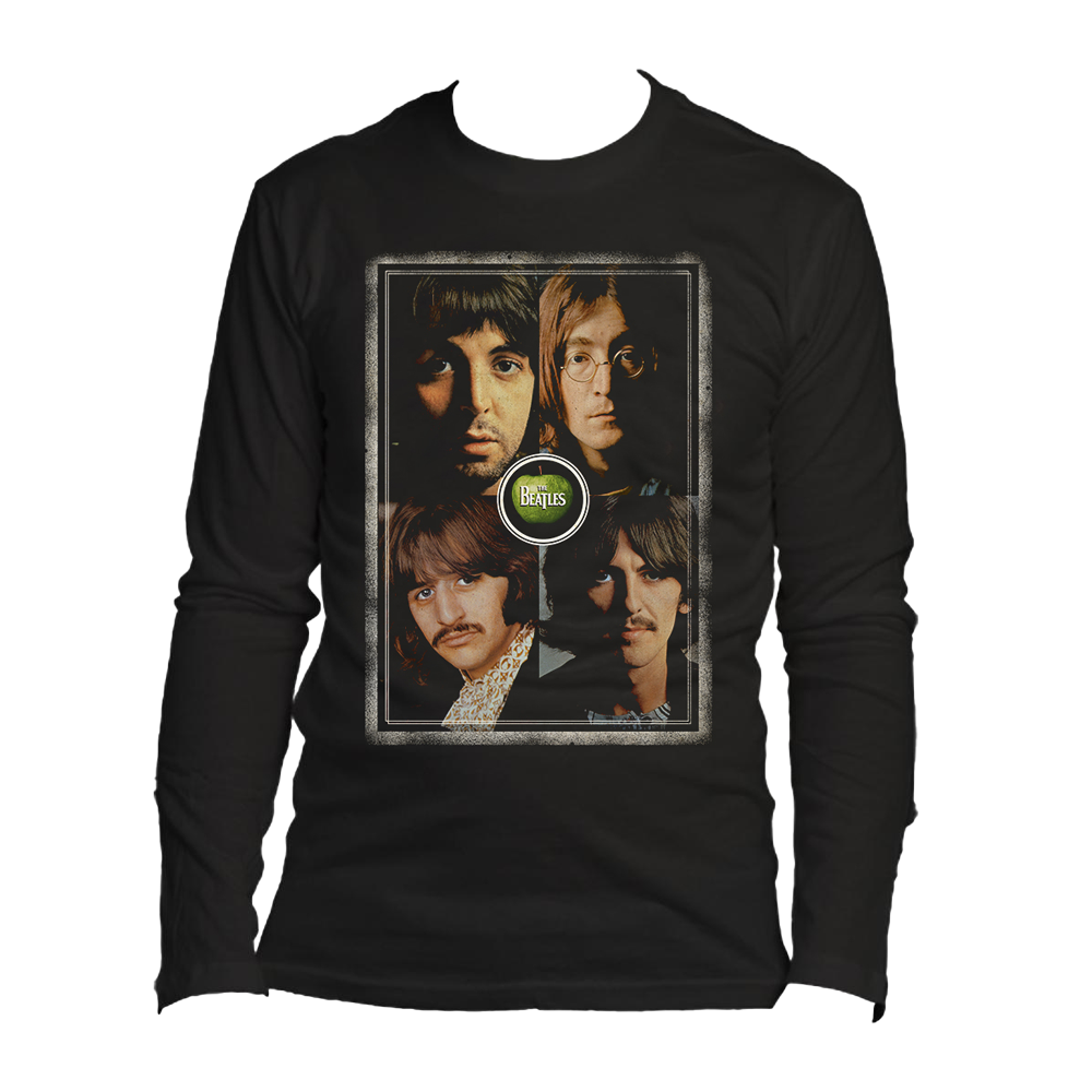 Four Faces Longsleeves Shirt - The Beatles Official Store