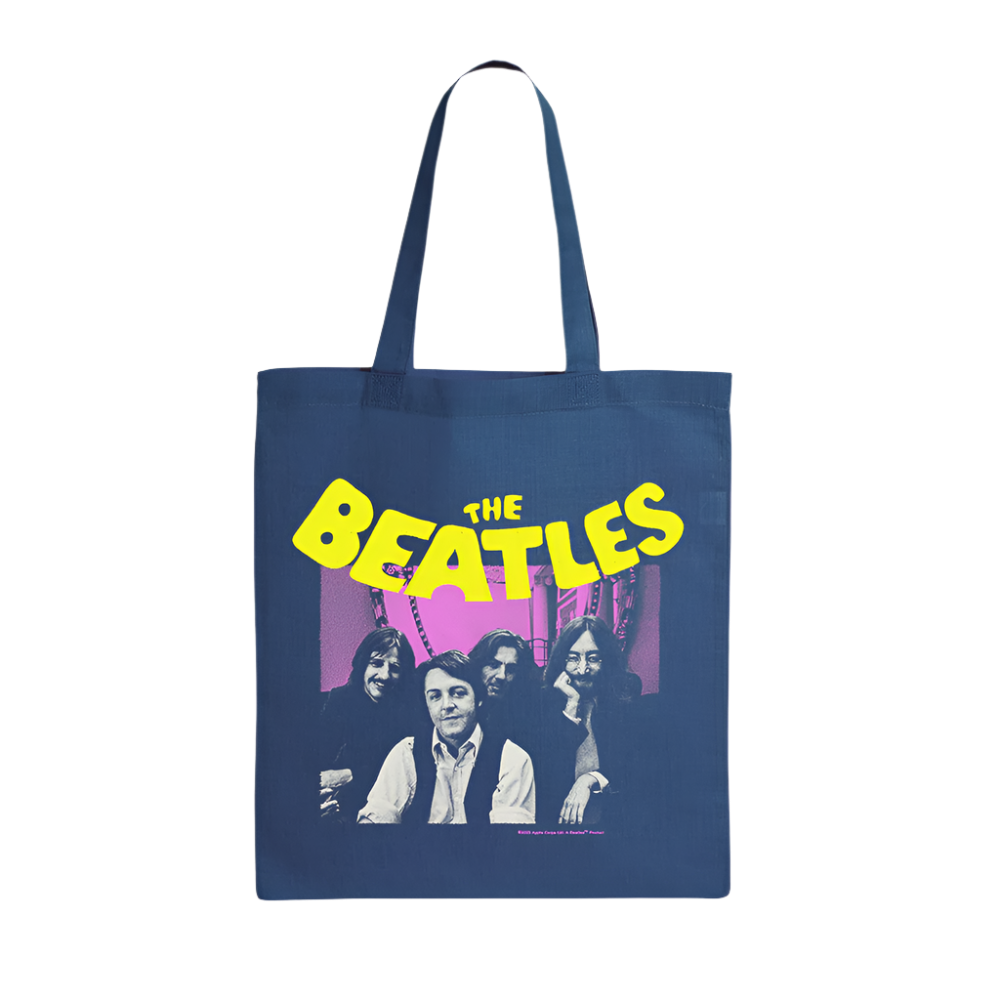 Come Together Italy Single Blue Tote Front