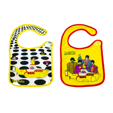 The Beatles Yellow Submarine Bibs 2 Pack Front