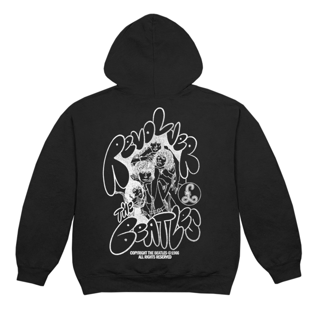 The Beatles Revolver x Spotify Fans First Hoodie Back