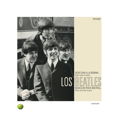 The Beatles x DenniLu "Eight Days A Week" Unframed