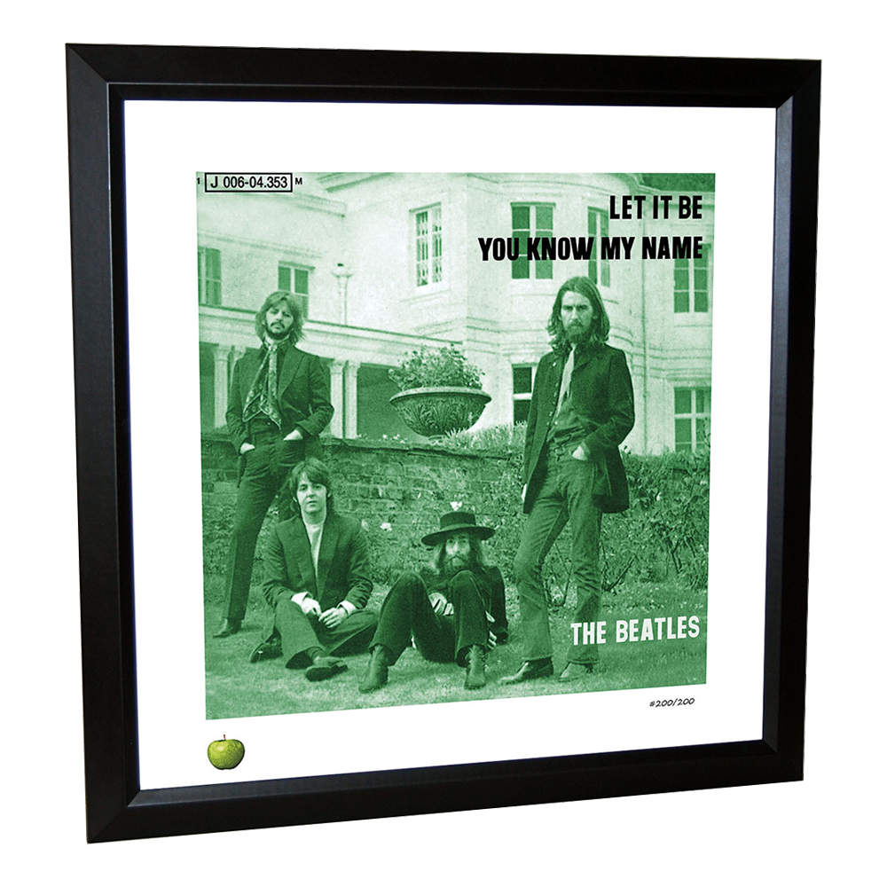 The Beatles x DenniLu "Let It Be" Framed