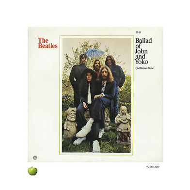 The Beatles x DenniLu Ballad of John and Yoko Unframed