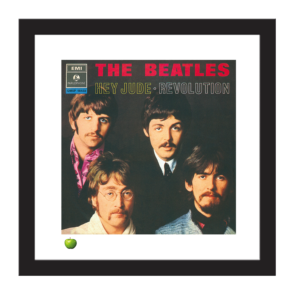 The Beatles x DenniLu "Hey Jude" Framed