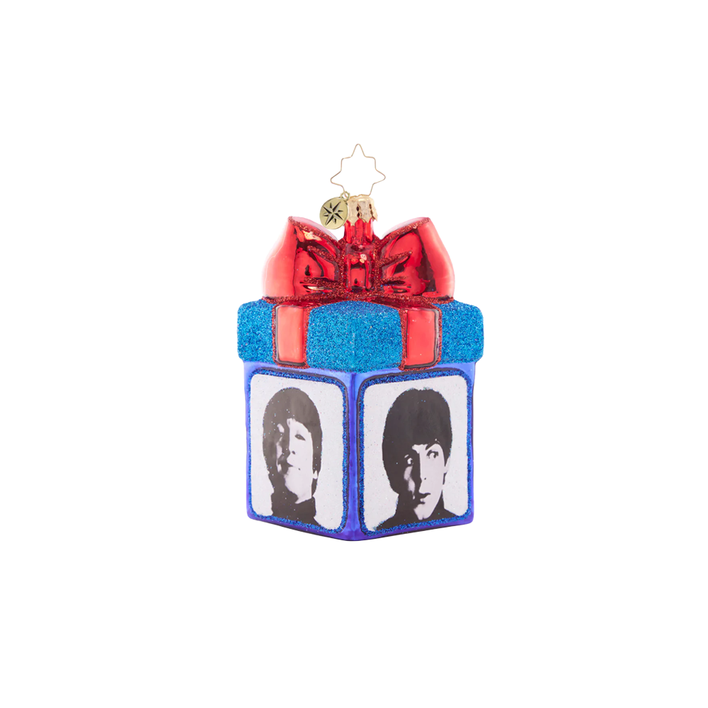 The Beatles x Radko Gather 'Round For Gifting Ornament Side 2