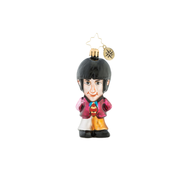 The Beatles x Christopher Radko On Wings Of Christmas Gem Ornament Front