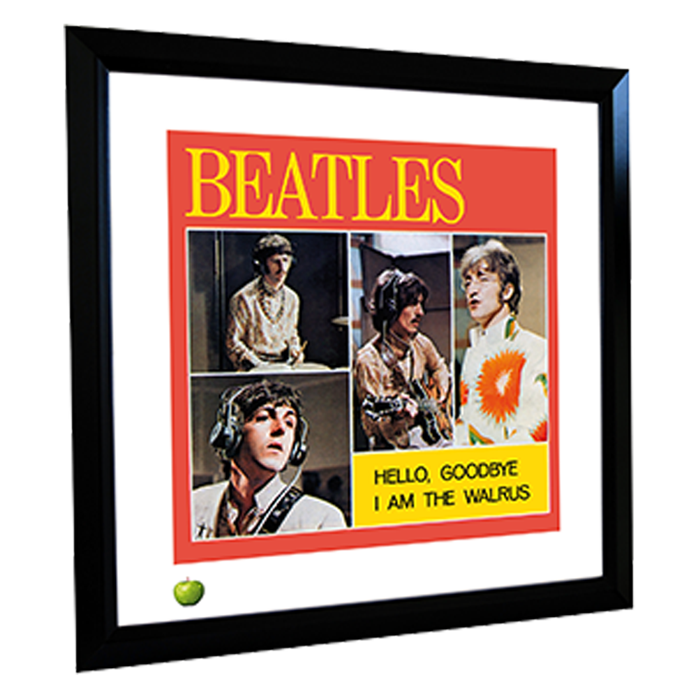 The Beatles x DenniLu "Hello, Goodbye" Framed