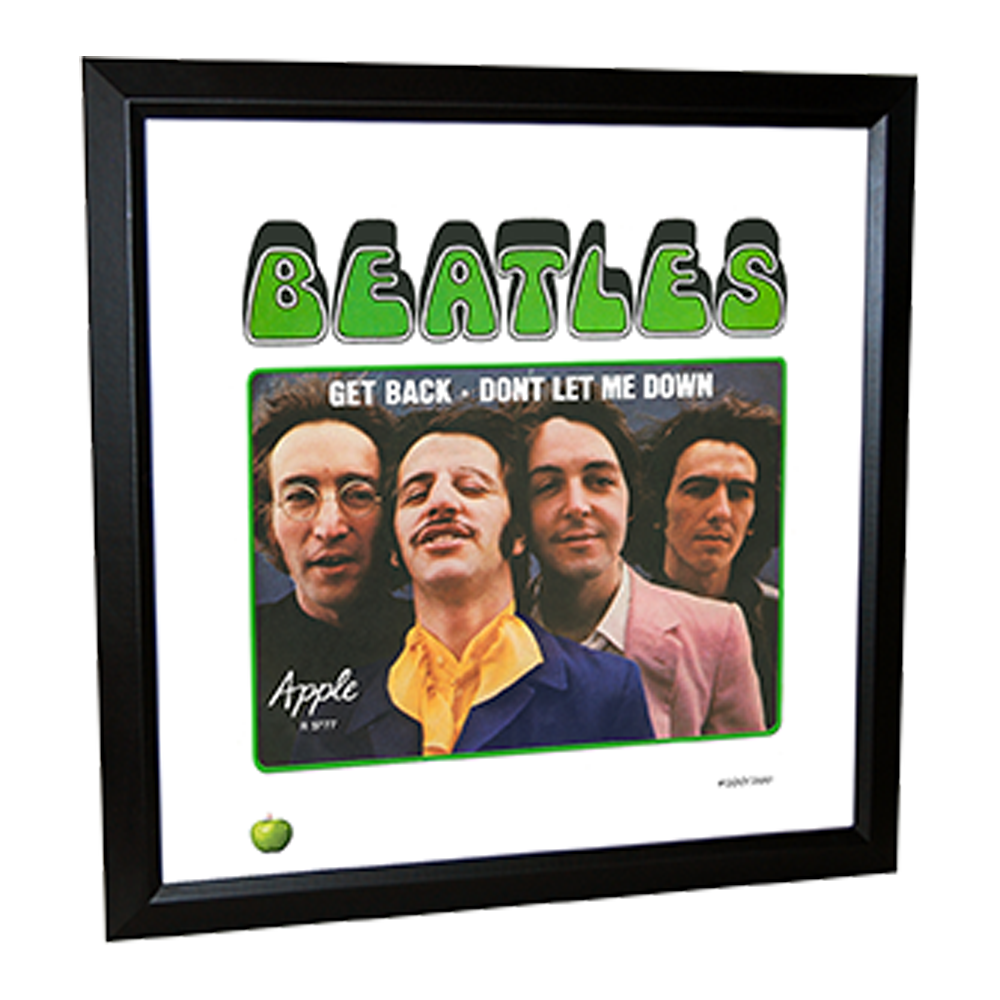 The Beatles x DenniLu "Get Back" V2 Framed