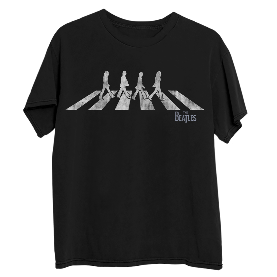 Distressed Abbey Road Silhouette T Shirt